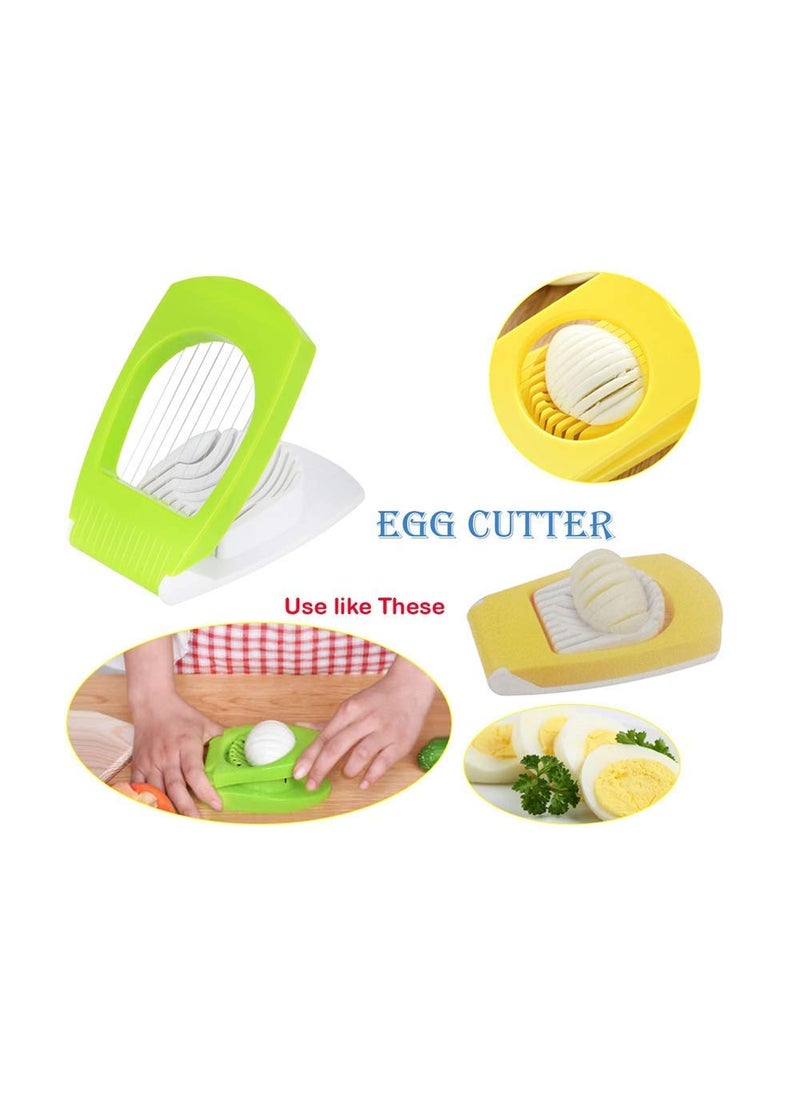 plenzo plenzo Egg Cutter Egg Slicer Boiled Eggs Cutter Multi Purpose Slicer Egg Cutter for Hard Boiled Eggs Egg Cutter Slicer  - Image 4