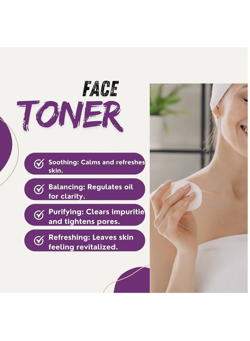 BBROSE Rose Water Face Toner With Vitamin A And Retinol For Skin Rejuvenation And Nourishment, Stimulates Collagen And Smoothens Wrinkles 500ml - Image 4