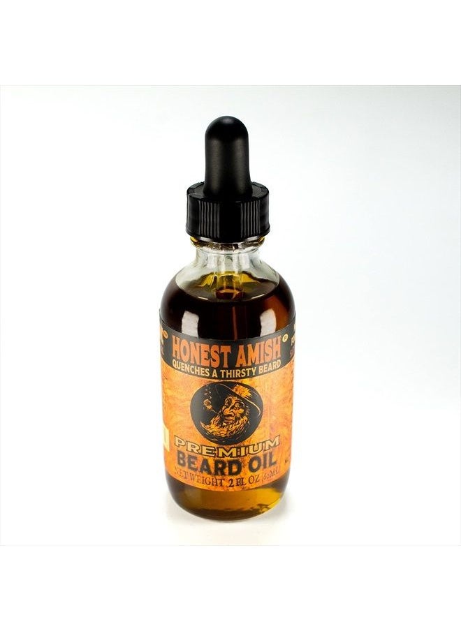 Honest Amish - Premium Beard Oil - 2 Ounce - Image 1