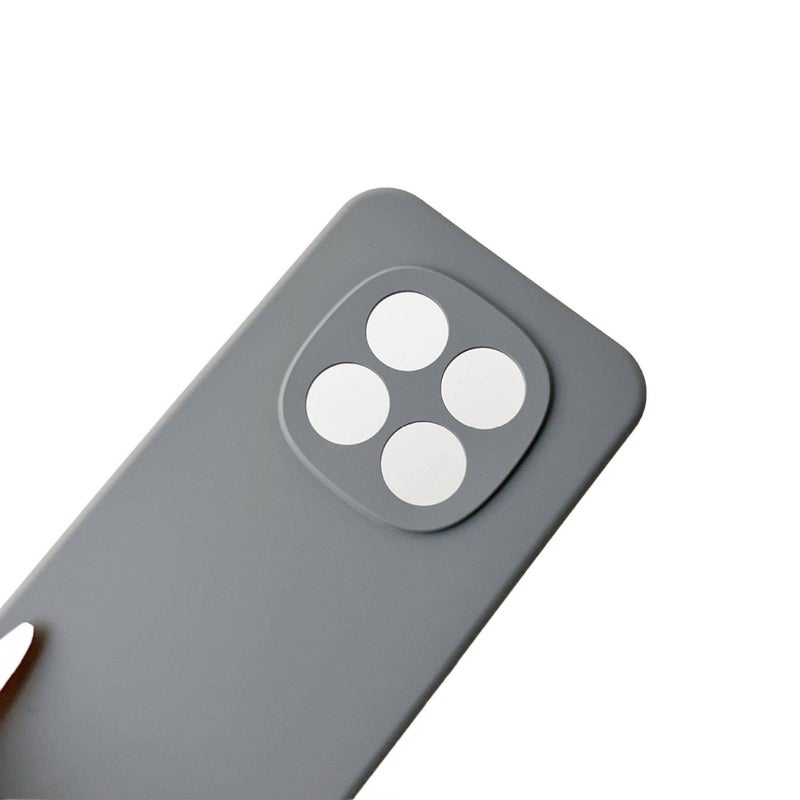 Silicone Cover Protective , for Redmi Note 15 , Anti Slip Grip , Gray for School Days - Image 4