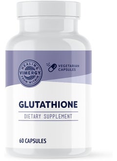 Vimergy Glutathione Capsules, 60 Servings – Natural Immune Supporting, Antioxidant & Detox Supplement - Gluten-Free, Kosher, Soy-Free, Vegan, Paleo Friendly  - Image 1