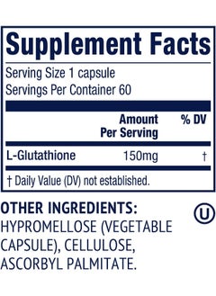 Vimergy Glutathione Capsules, 60 Servings – Natural Immune Supporting, Antioxidant & Detox Supplement - Gluten-Free, Kosher, Soy-Free, Vegan, Paleo Friendly  - Image 4