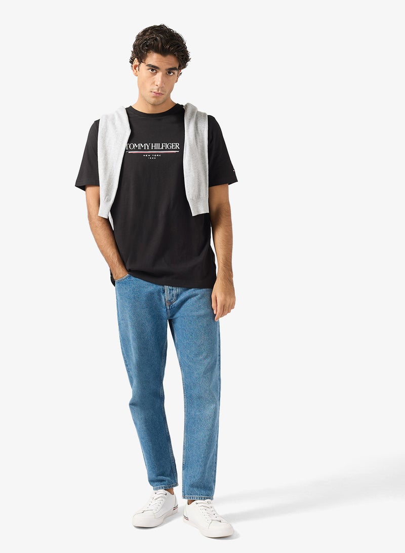 TOMMY HILFIGER Regular Fit Short Sleeve T-Shirt - Image 4