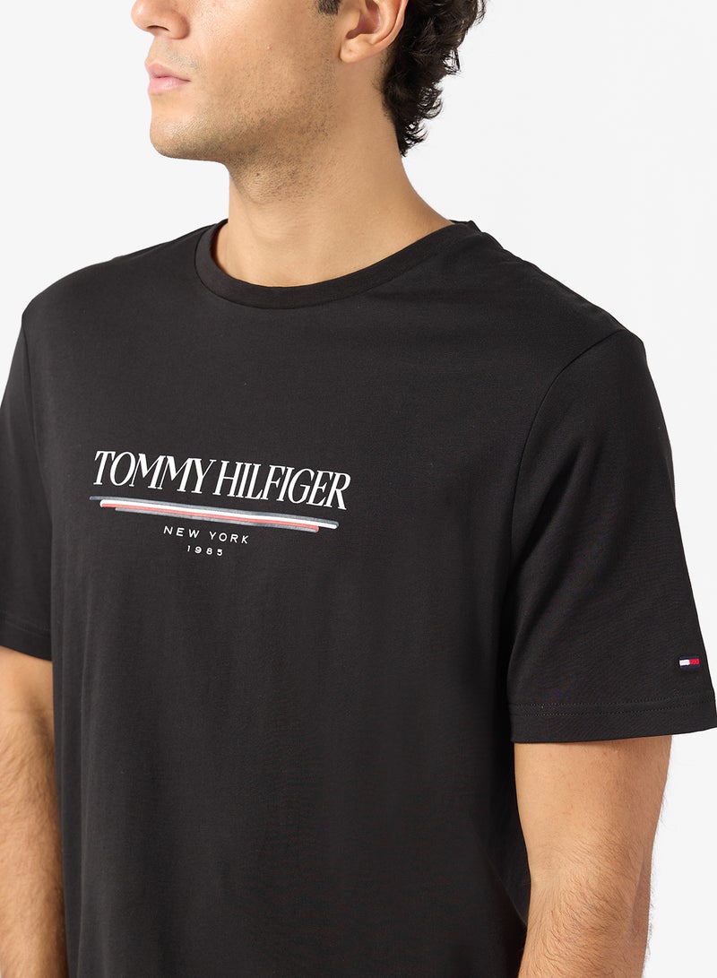 TOMMY HILFIGER Regular Fit Short Sleeve T-Shirt - Image 3