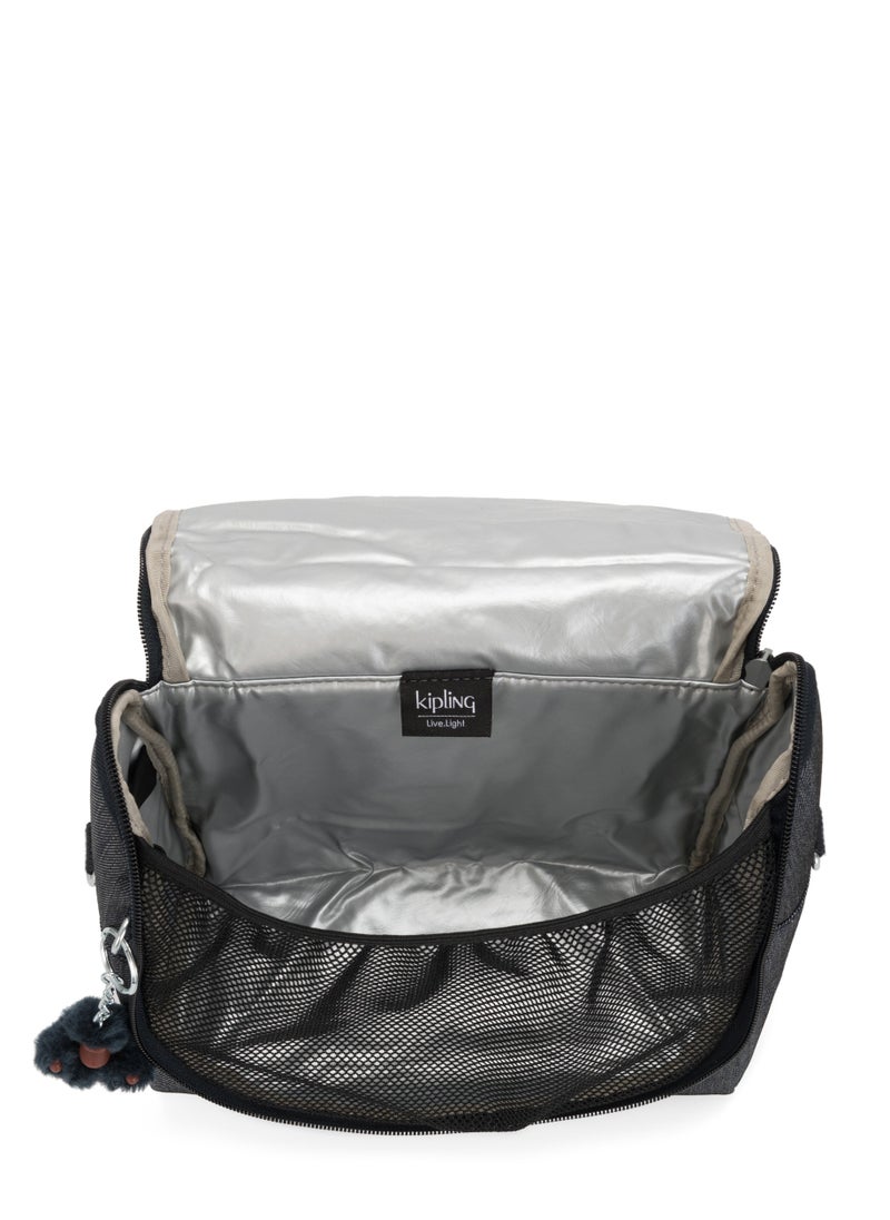 kipling New Kichirou kids Insulated medium lunch bag with trolley sleeve Marine navy  - Image 3
