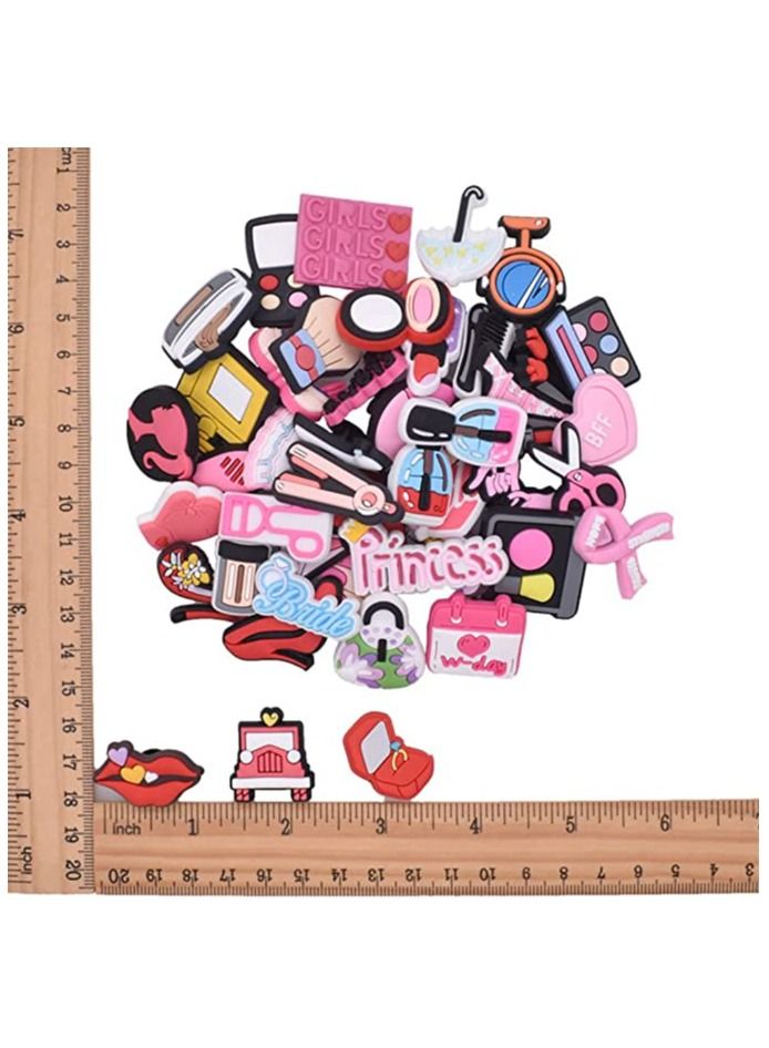 SYOSI 32 PCS Shoe Decoration Charms PVC Waterproof Cute Charms for Boys Girls Kids DIY Cartoon Shoe Decoration Accessories Charms for Birthday Party Gifts - Image 2