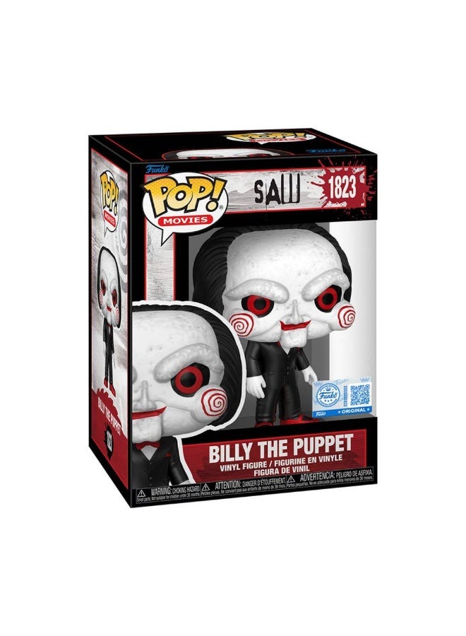Funko فانكو بوب! أفلام منشار بيلي الدمية مع أحذية لامعة تمثال فني (9.9 سم) - Image 1