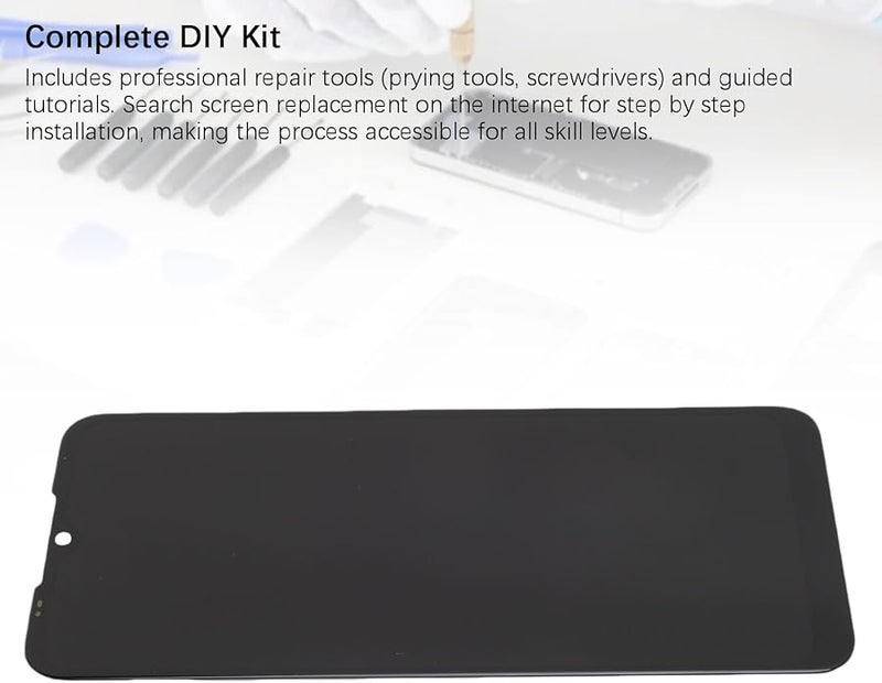 Moto G Play 2021 XT2093 6.5 بوصة شاشة LCD تعمل باللمس مجموعة رقمنة إطار معدني أدوات إصلاح - Image 5