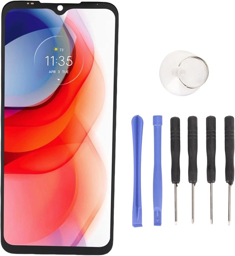 Moto G Play 2021 XT2093 6.5 بوصة شاشة LCD تعمل باللمس مجموعة رقمنة إطار معدني أدوات إصلاح - Image 1