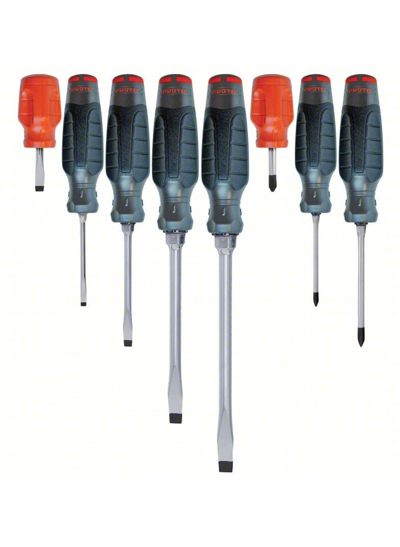 PROTO® - J1208SCPF 8PC COMB SCREWDRIVER SET
