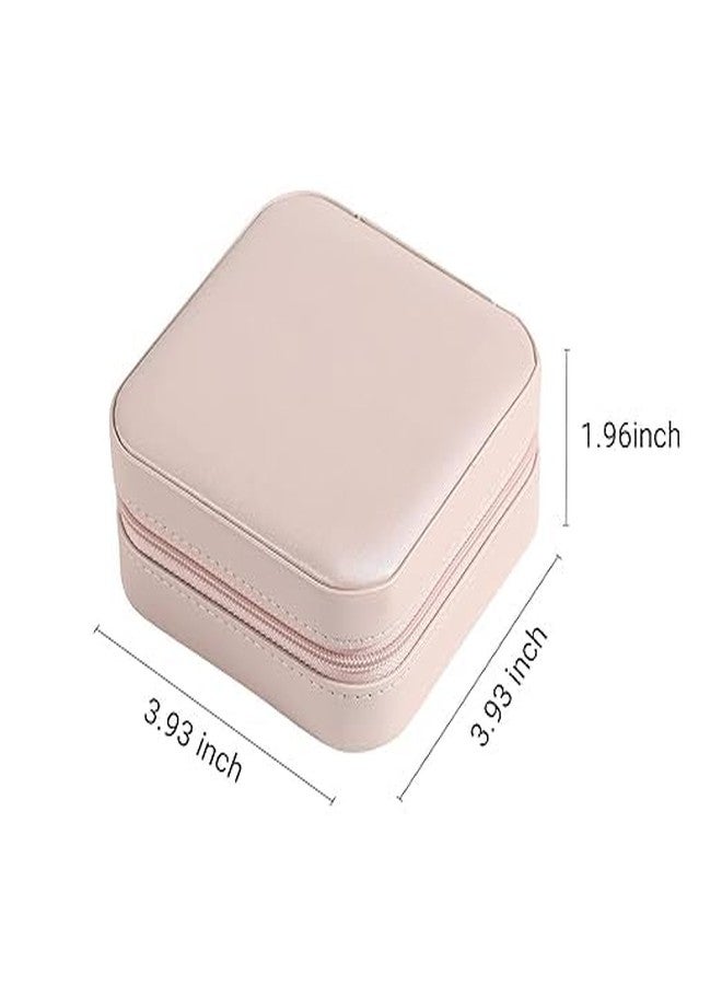 Botash PU Leather Small Jewellery Box, Travel Portable Jewellery Case For Ring, Pendant, Earring, Necklace, Bracelet Organizer Storage Holder Boxes(1pcs/multicolour) - Image 3