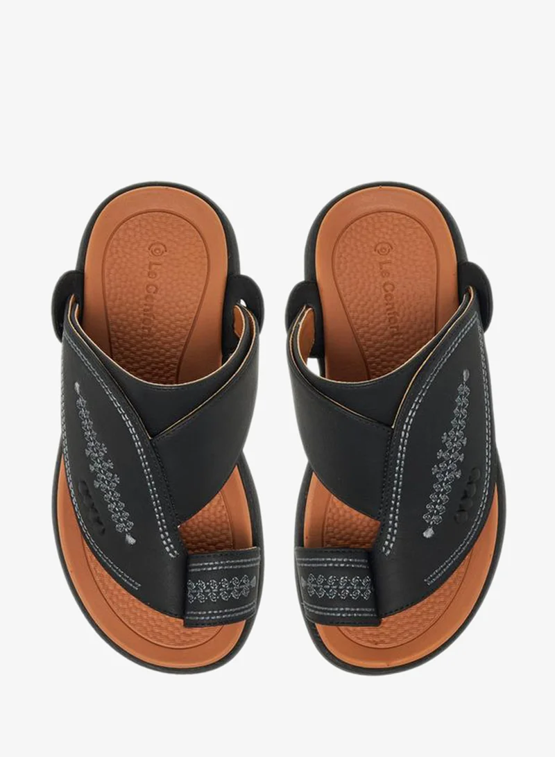 Le Confort Boys Embroidered Arabic Sandals