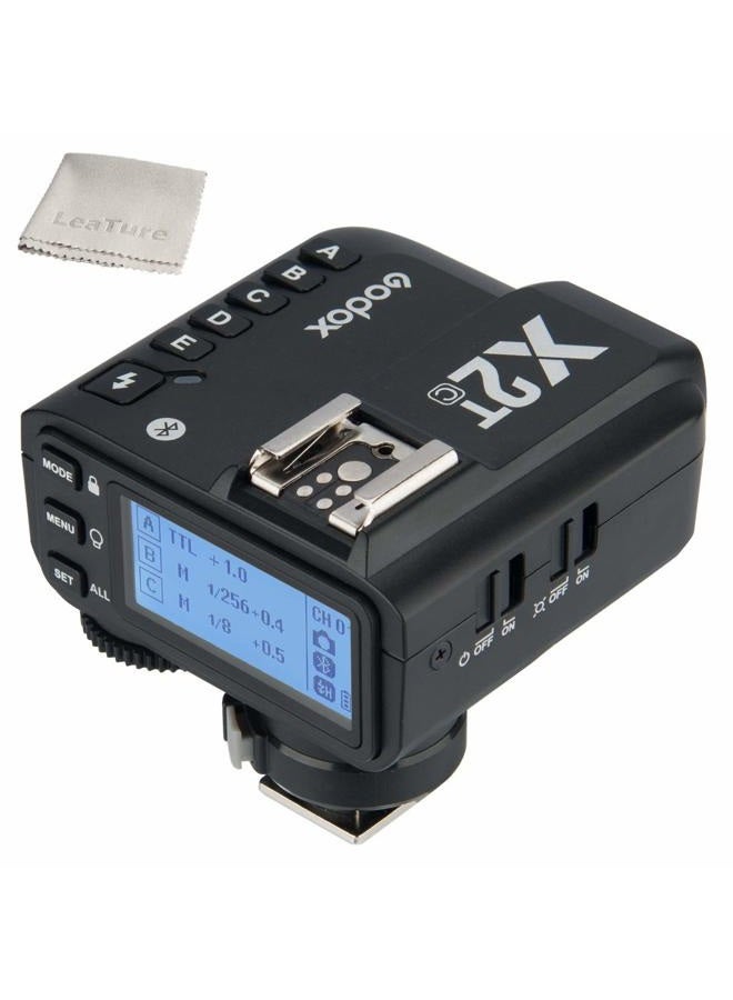 Godox X2T-C TTL Wireless Trigger, 1/8000s High-Speed Sync 2.4G TTL Transmitter, Compatible with Canon DSLRs(X2T-C) - Image 1