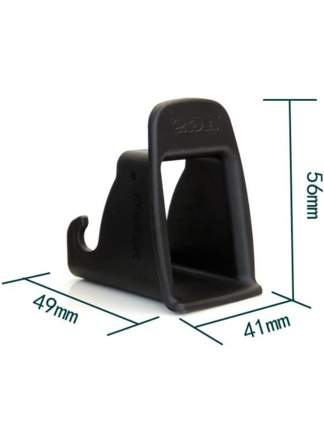4 PCS Car Seat Safety Clip, Isofix Adapter Child Car Seat Safety Clip Latch Seat Belt Connector Guide Car Seat Buckle Cover - Image 2