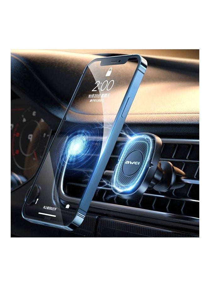 Awei - Magnetic Car Holder for AWEI Ventilation Grille (X21) black - Image 1