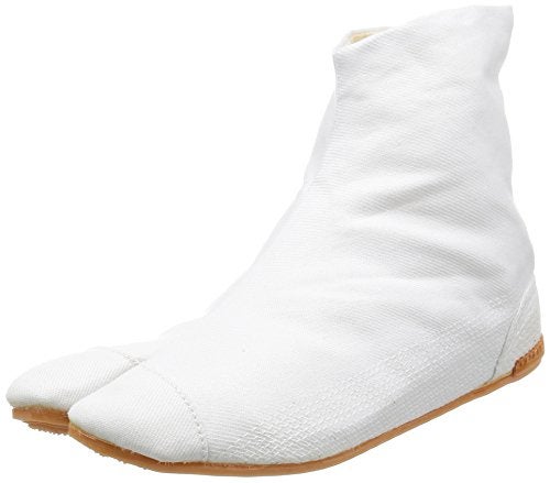 Rikio Ankle Ninja Boot Outdoor Tabi - AIR TABI FIT, 5 Clips - 25.0cm JP, White - Image 1