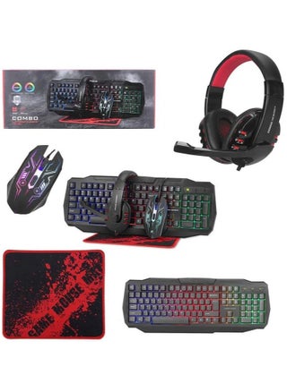 The SpectrumStorm CM-406 4-in-1 RGB Gaming Combo: Elevate Your Gaming Experience with Dynamic Keyboard, Precision Mouse, Immersive Headphone, and Personalized RGB Lighting Integration - pzsku/Z1B303A15642215943DF6Z/45/_/1710603590/d4d95686-1504-434a-b1c3-1582beaedb97
