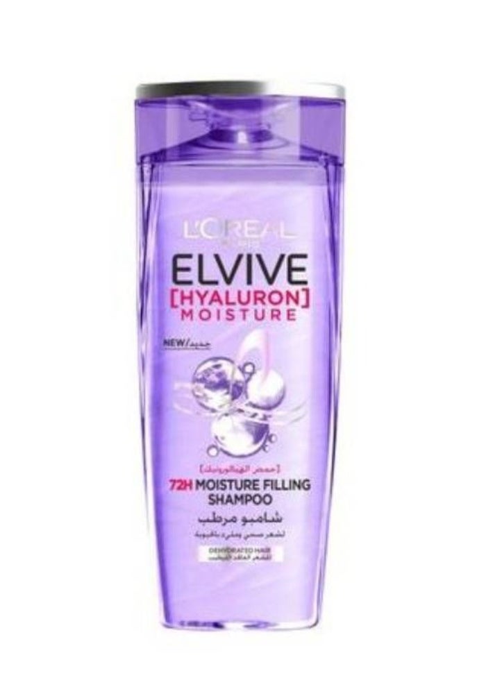 L'OREAL PARIS - lOoreal Elvive Hyaluron Moisture 72 Moisture Filling Shampoo 400ML - Image 1