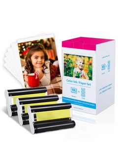 COLORWING Compatible Canon Selphy Cp1500 Cp1300 Paper And Ink, Kp-108In 3 Color Ink Cartridges And108 Sheets 4X6 Photo Paper 3Xkp-36Ip For Selphy Cp1200 Cp910 Cp800 Cp780 Cp740 Compact Photo Printers  - Image 1