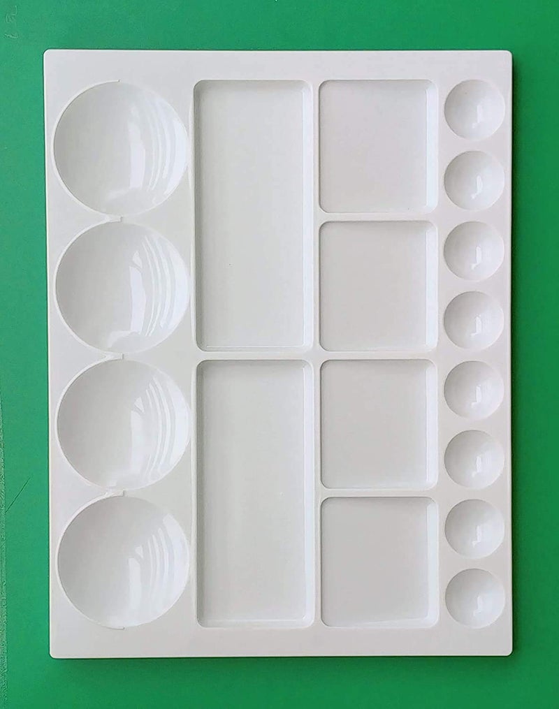 FIRST CLICK Art 18 Deep Wells 501 Rectangle Palette Size 24.8cms X 34.2cms & Art 24 Deep Wells 401 Rectangle Color Palette Size 23.5cms X 34.2cms (Big Sized) - Image 3