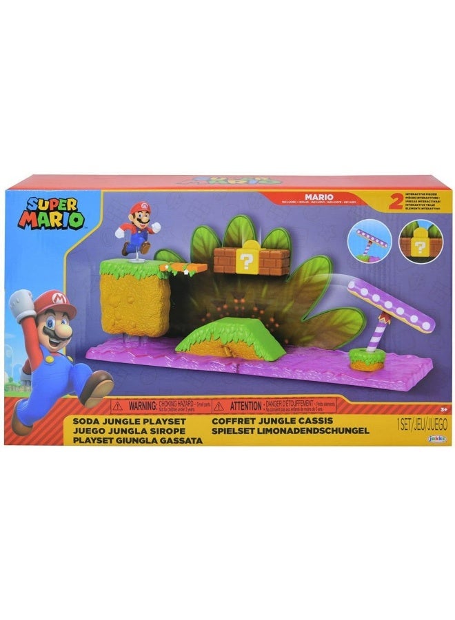 Nintendo Super Mario Soda Jungle Playset - Image 1