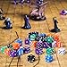 Seenelling 36 Piece 19mm Casino Theme Party Dice Sets Acrylic Large D6 Opaque Dice Bulk for Board Games Birthday Theme Party Supply Fashion Color - Image 4