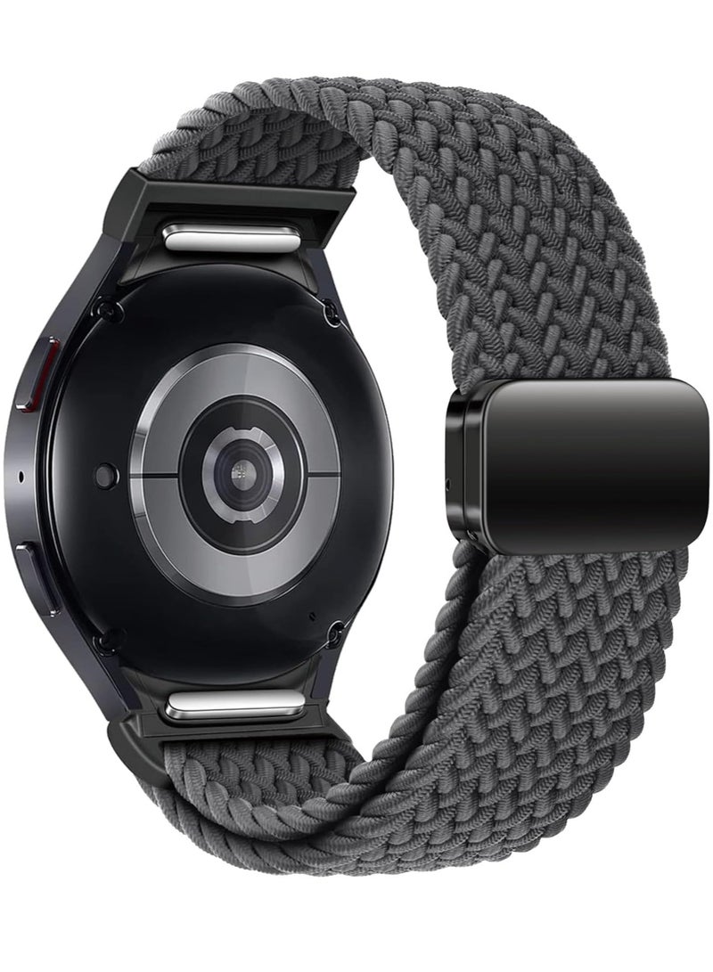 Braided Magnetic Band Compatible with Apple Watch 49mm 45mm 44mm 42mm, Adjustable Milanese Magnet Metal Strap Men Women for iWatch Series 8/7/6/5/4/3/2/1/SE/Ultra - Image 1