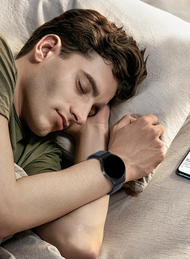 Braided Magnetic Band Compatible with Apple Watch 49mm 45mm 44mm 42mm, Adjustable Milanese Magnet Metal Strap Men Women for iWatch Series 8/7/6/5/4/3/2/1/SE/Ultra - Image 3