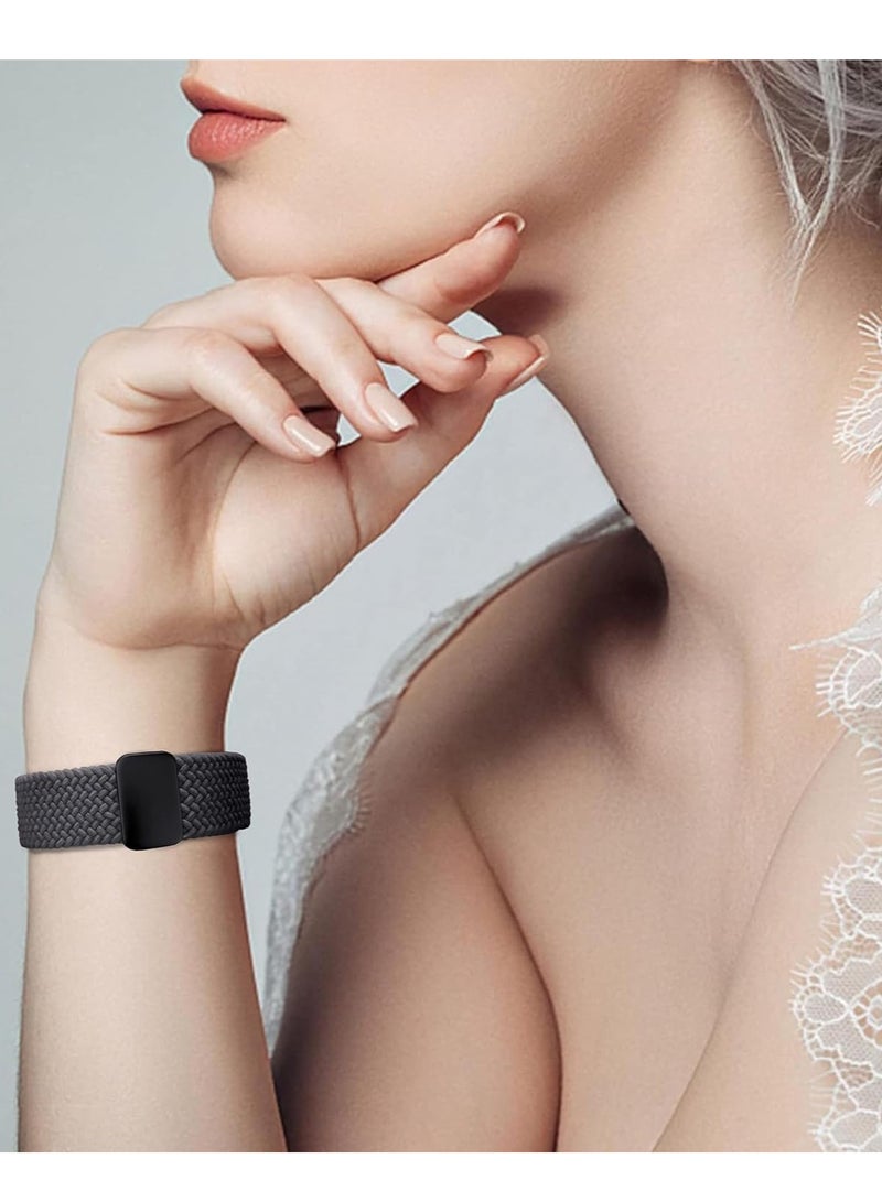 Braided Magnetic Band Compatible with Apple Watch 49mm 45mm 44mm 42mm, Adjustable Milanese Magnet Metal Strap Men Women for iWatch Series 8/7/6/5/4/3/2/1/SE/Ultra - Image 4