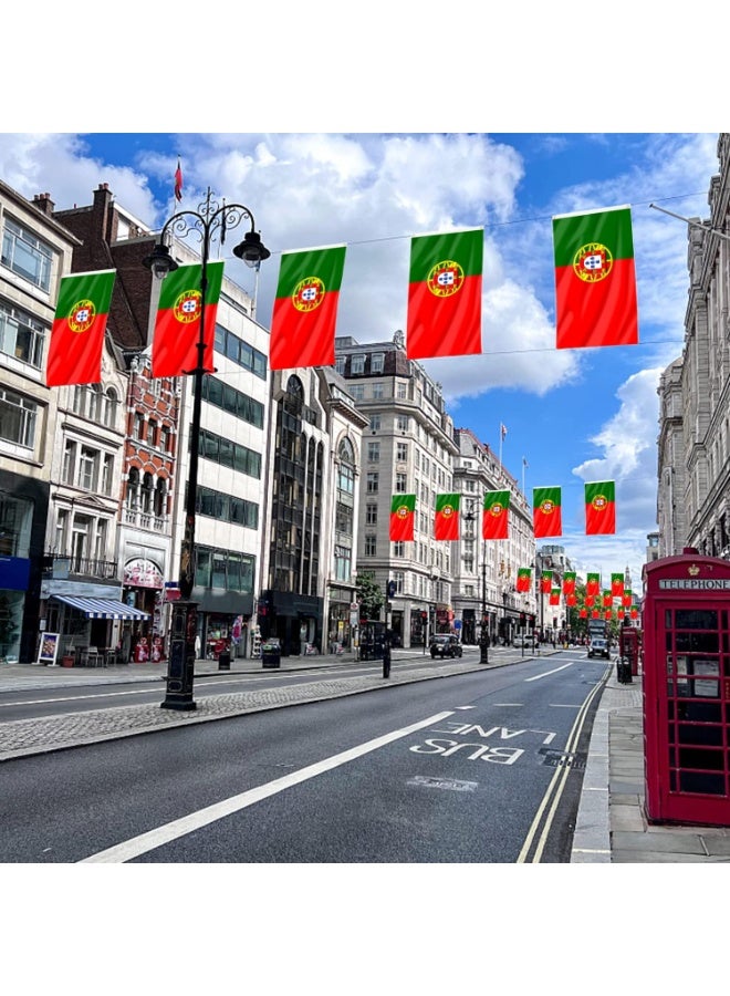 Portugal Flag 3×5 Ft – Polyester Banner with Grommets for Outdoor & FIFA World Cup 2026 Decor ⚽🇵🇹 - Image 5