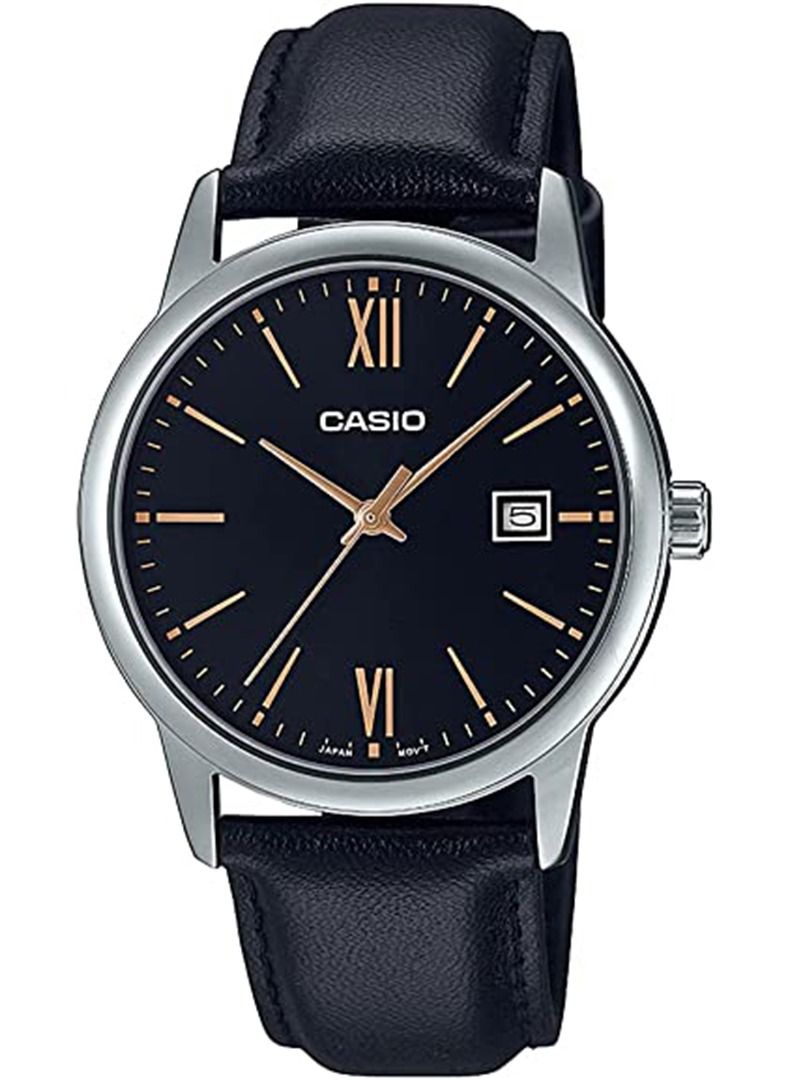 كاسيو Men's Wrist Watch MTP-V002L-1B3UDF - Image 1