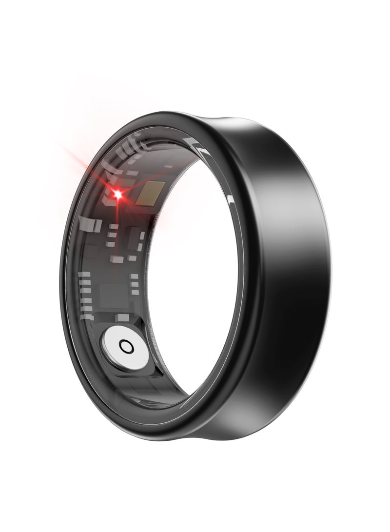 general Smart Ring SR05 for Heart Rate BlodOxygen Sleep Monitoring all Weather Motion Calculation 24-hour Health Monitoring Protect Your Health Sub-Black No.22 - Image 3