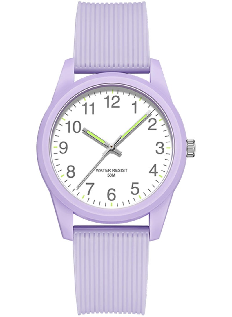 Kids Analog Watches for Girls Boys Watches with Soft Band Learning Time 50M Waterproof Children Watch Easy to Read for Ages 4-12 Kids Gift - Image 1