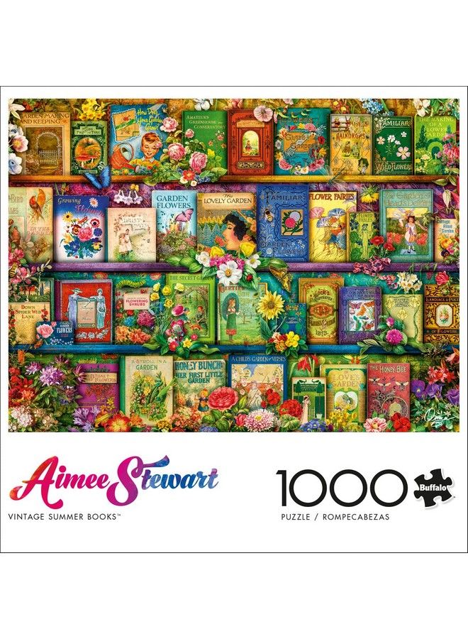 Buffalo Games أحجية الصور المقطوعة من 1000 قطعة لكتب الصيف القديمة من إيمي ستيوارت - Image 3