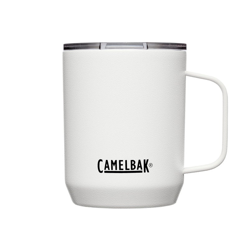 CamelBak Horizon 12oz Camp Mug - Insulated Stainless Steel - Tri-Mode Lid - White - Image 1