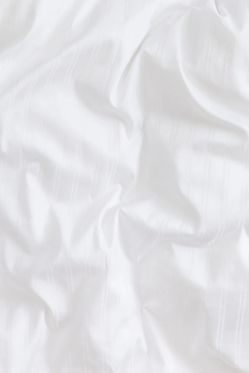 H&M Cotton sateen single duvet cover set