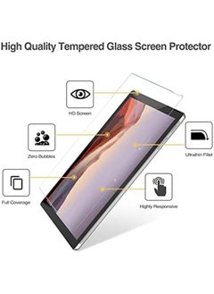 Procases 2 Pack Screen Protector For Surface Pro 7 Plus Surface Pro 7 Pro 6 Pro 5 Pro 4 Tempered Glass Screen Film Guard Screen Protector For 12.3 Inch Suface Pro 7 Plus Surface Pro 7 6 5 4  - Image 3