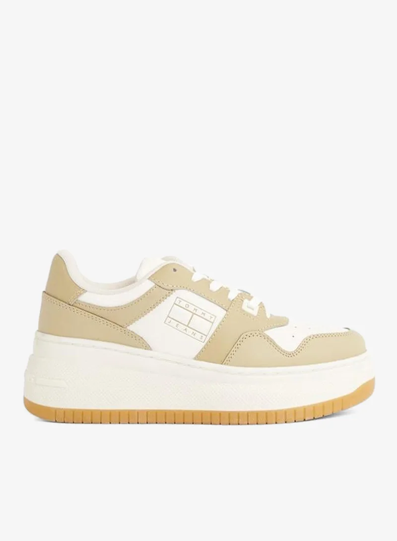 TOMMY JEANS Retro Logo Lace Up Sneakers