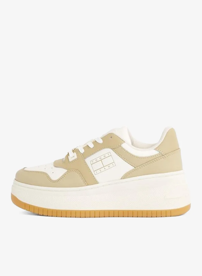 TOMMY JEANS Retro Logo Lace Up Sneakers