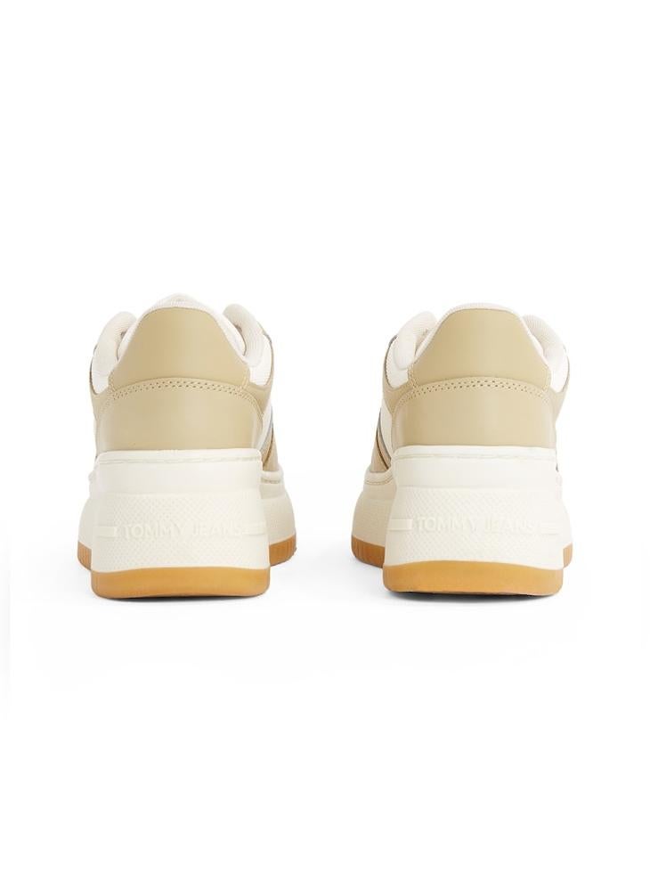 TOMMY JEANS Retro Logo Lace Up Sneakers  - Image 3