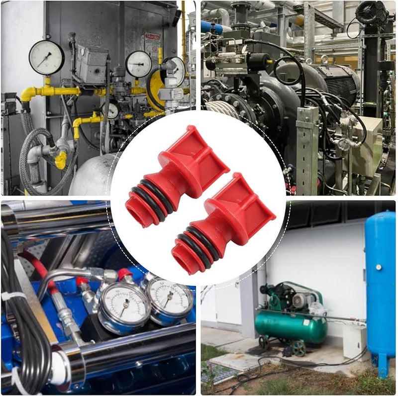 Leak Proof 17mm Thread Air Compressor Oil Filler Plug Breather For Workshop Garage - Image 5