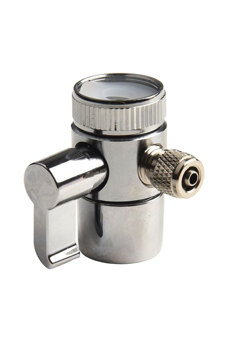 erorex 1pcs Sink Faucet Diverter Valve Faucet All Copper Switch Adapter Water Purifier Faucet Switch Water