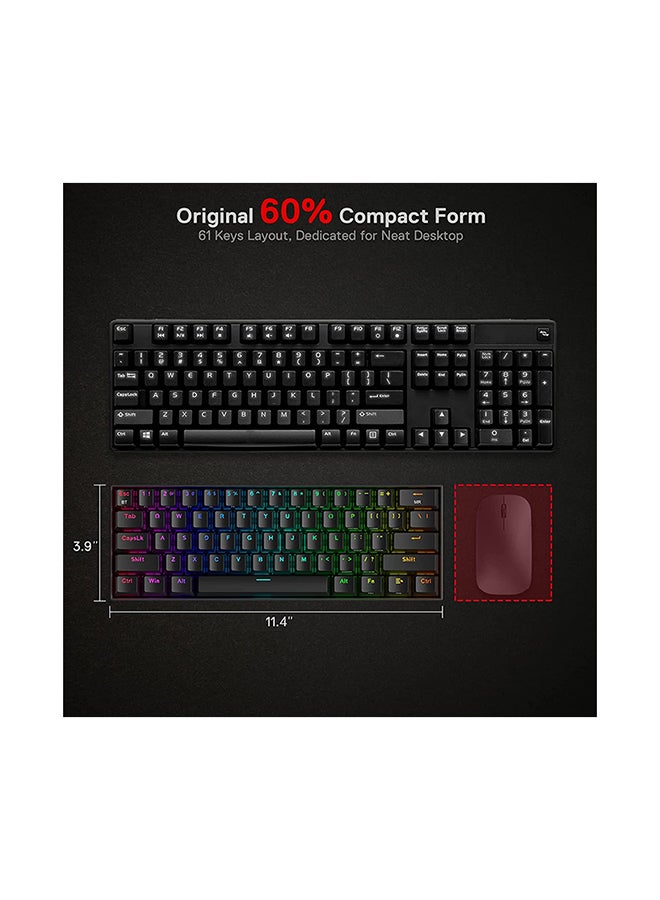 REDRAGON K530 Draconic RGB Wired/Wireless Dual Mode Mechanical Keyboard - Image 5
