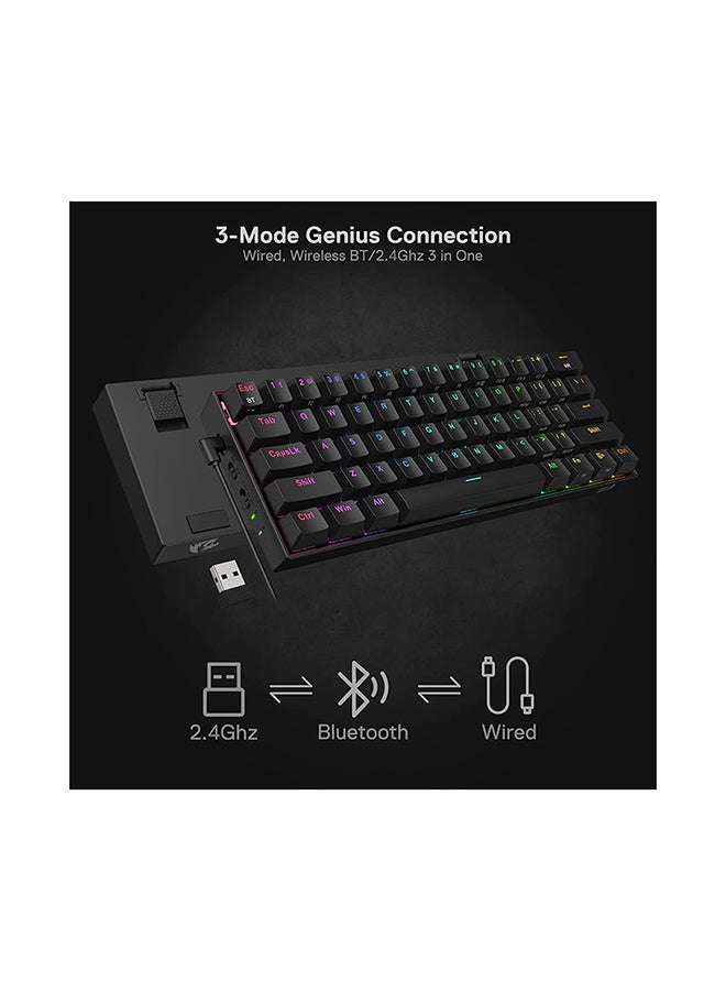 REDRAGON K530 Draconic RGB Wired/Wireless Dual Mode Mechanical Keyboard - Image 2