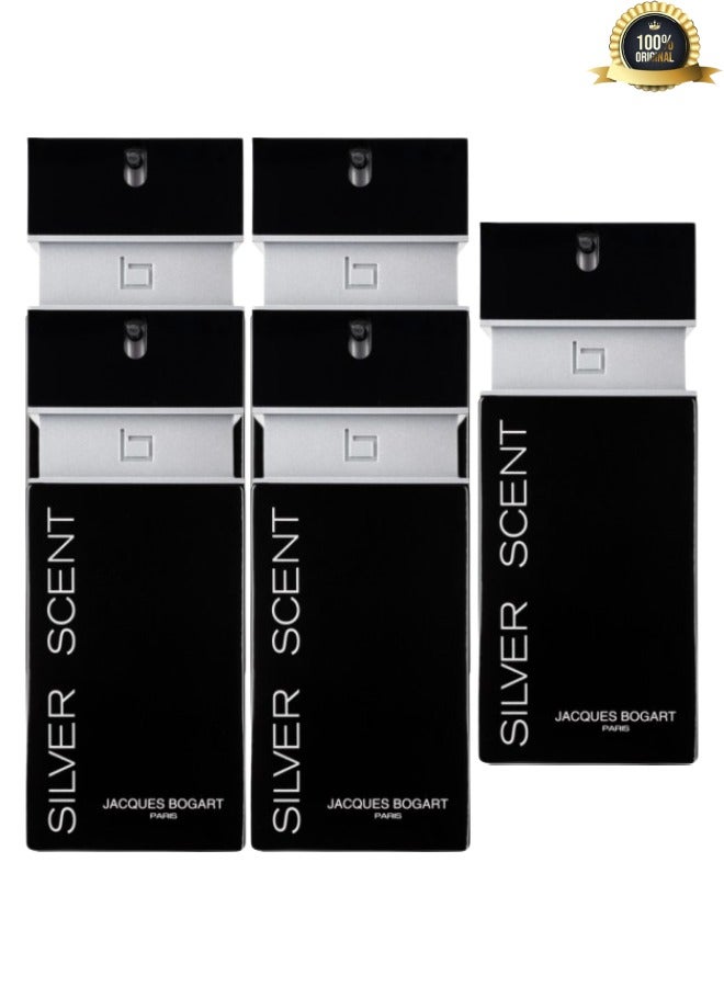 جاك بوغارت 5 قطع عطر سلفر سينت 100مل - Image 1