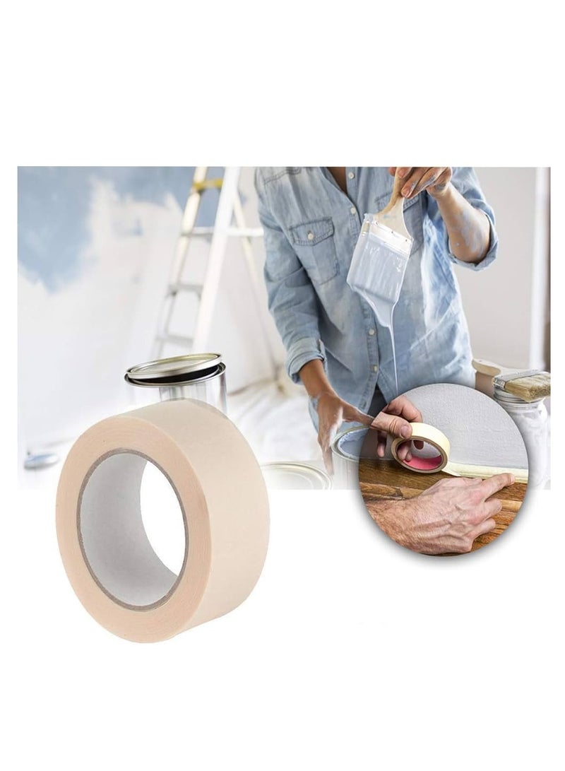 كنب شريط لاصق لاصق للأغراض العامة للرسم، وضع العلامات، التعبئة، الحرف اليدوية، الفن، المنزل، المكتب، المدرسة إلخ. - Image 2