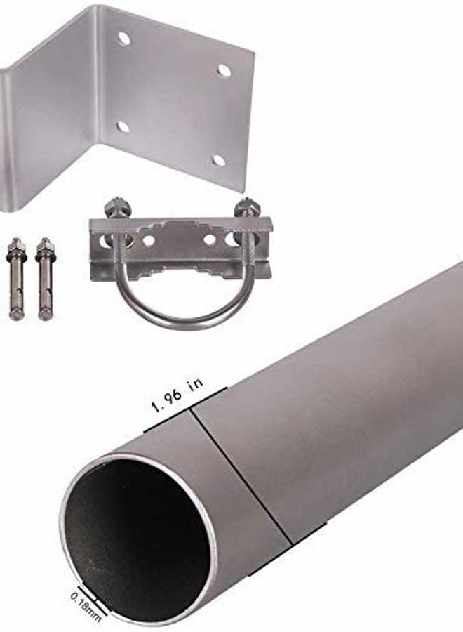 XRDS -RF 16inch Pole Mount Heavy Duty Mounting Pole for Outside Home Antenna 40cm Length - Image 4