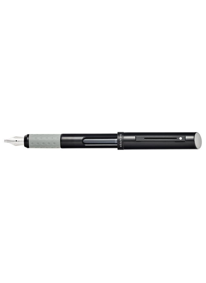 شيفر قلم حبر جاف Sheaffer Calligraphy Matte Black مع غطاء أسود وحواف سوداء غير لامعة في Hangsell - متوسط  - Image 4