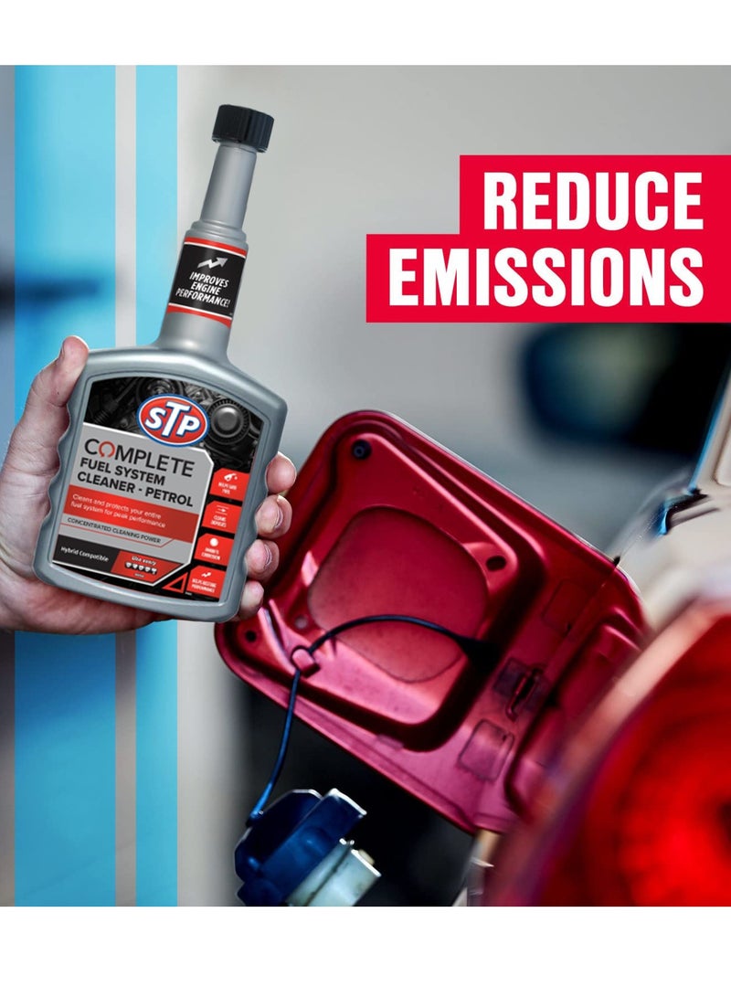 STP Car Complete Fuel System Cleaner For Petrol Save Fuel Improves Engine Performance 400ML - Image 4