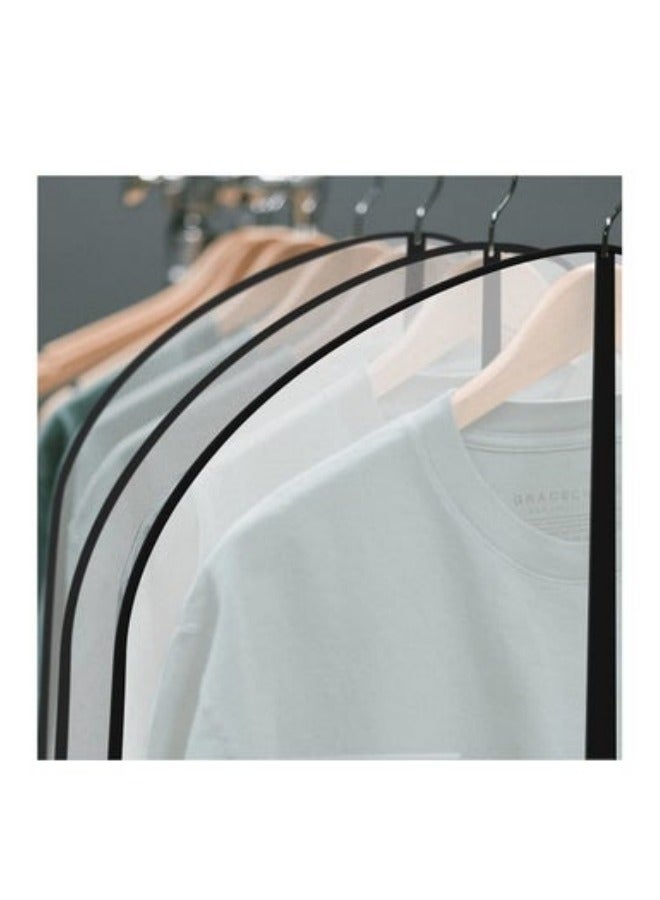 MIXDE 6-Piece Lightweight Breathable Dustproof Garment Bag and Closet Cloth Cover Storage with Full Zipper - Image 3